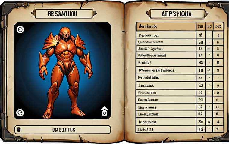**

A character sheet breakdown. Focus on Attack (ATK), Defense (DEF), HP, Reality DEF, and Mental DEF stats. Show the evolution of stats through leveling, ascension, and Psychube equipment. Include example icons for each stat. The layout should be clean and informative, like a game tutorial screen.

**