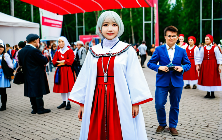 Cosplay at a Konwent**

"A fully clothed Lady Zixuanyi cosplayer at a Polish 'Konwent' (convention), appropriate attire, surrounded by other cosplayers in modest costumes, safe for work, perfect anatomy, correct proportions, well-formed hands, professional photography, vibrant colors, family-friendly atmosphere, Polish convention setting, high quality."

**